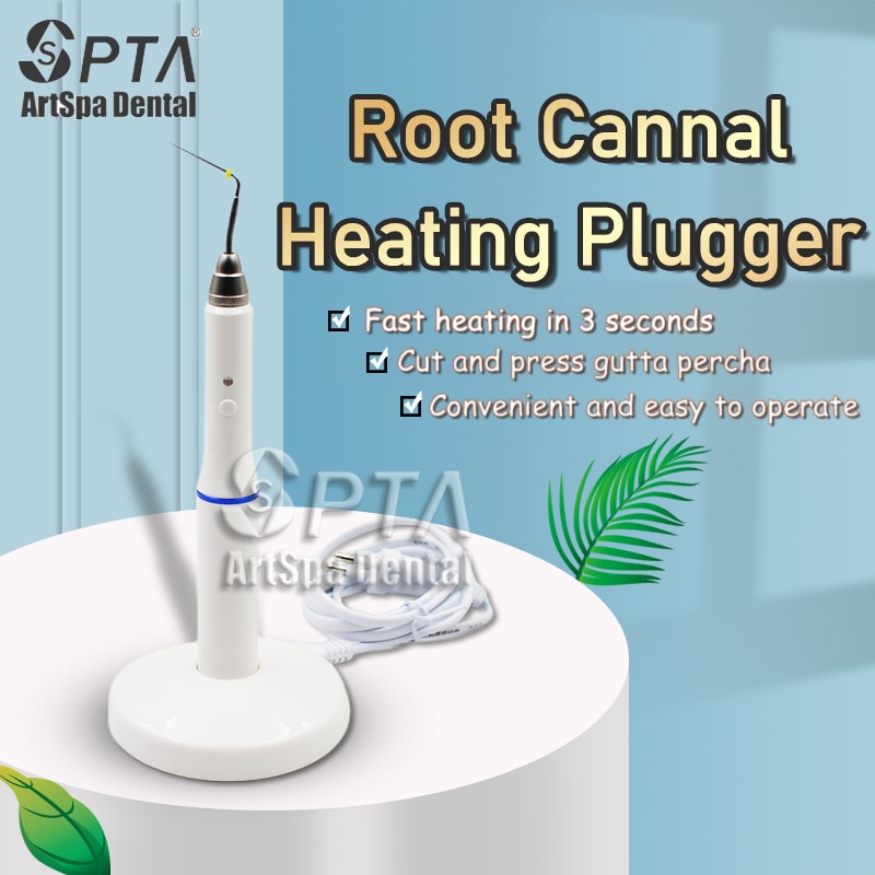 SPTA Dental Endo Electric Heated Pen Cordless Wireless Gutta Percha Obturation System 2Tips Dentistry Dentist Lab Odontologia