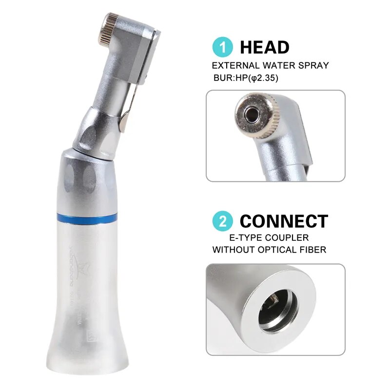 Dental Low Speed Contra Angle E-type Latch Handpiece NSK Style
