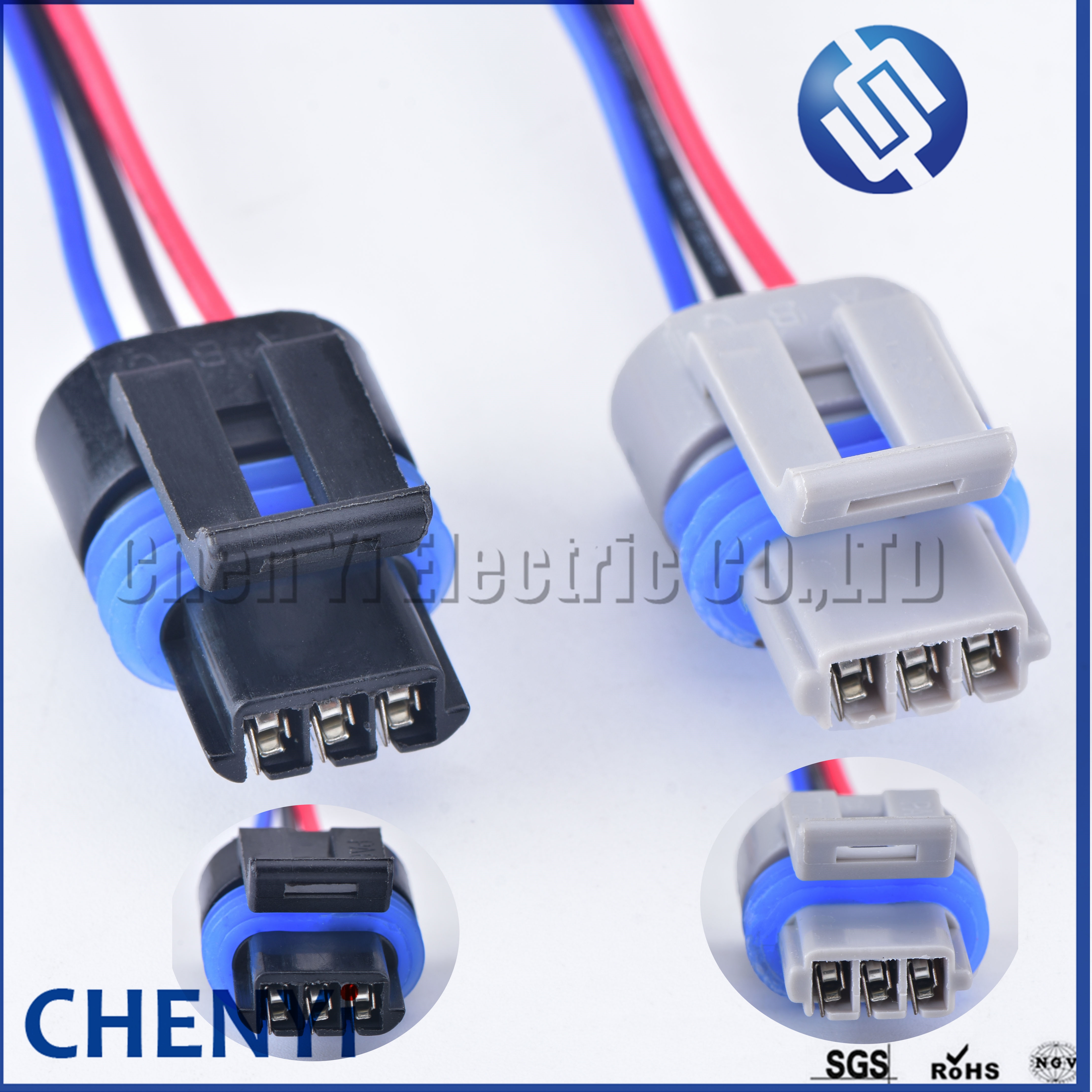3 Pin Delphi GM Auto crankshaft position Sensor Waterproof TPS Connector wiring harness Plug 12162182 12162185 12162280 12162197