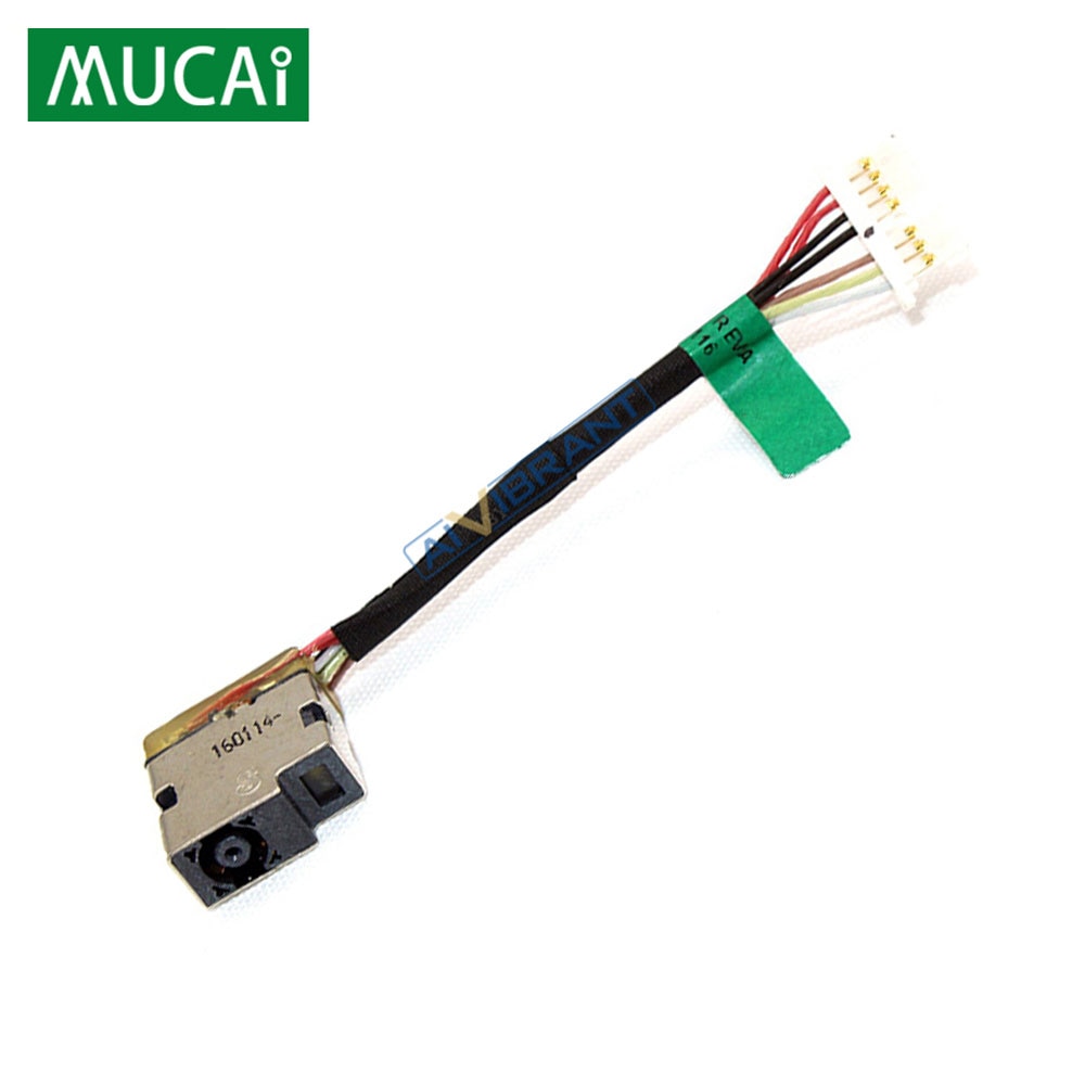 For HP 15-AS 15-AS108TU 15-AS109TU 13-AG 14-BK 15-BR M6-W M6-W101DX TPN-I125 TPN-I130 TPN-W136 laptop DC-IN DC JACK Flex Cable