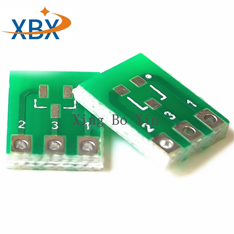 Free Shipping100PCS pinboard SOT89 SOT223 to DIP AMS1117 SOT-223 Transfer Board DIP Pinboard Pitch Adapter keysets PCB adapter