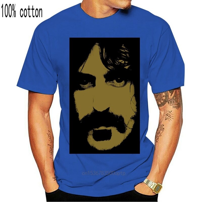 New Official Frank Zappa Apostrophe Album Cover T-Shirt Jazz Rock Hot Rats Fan Merch Classic Cotton Men Round Collar Short Sleev
