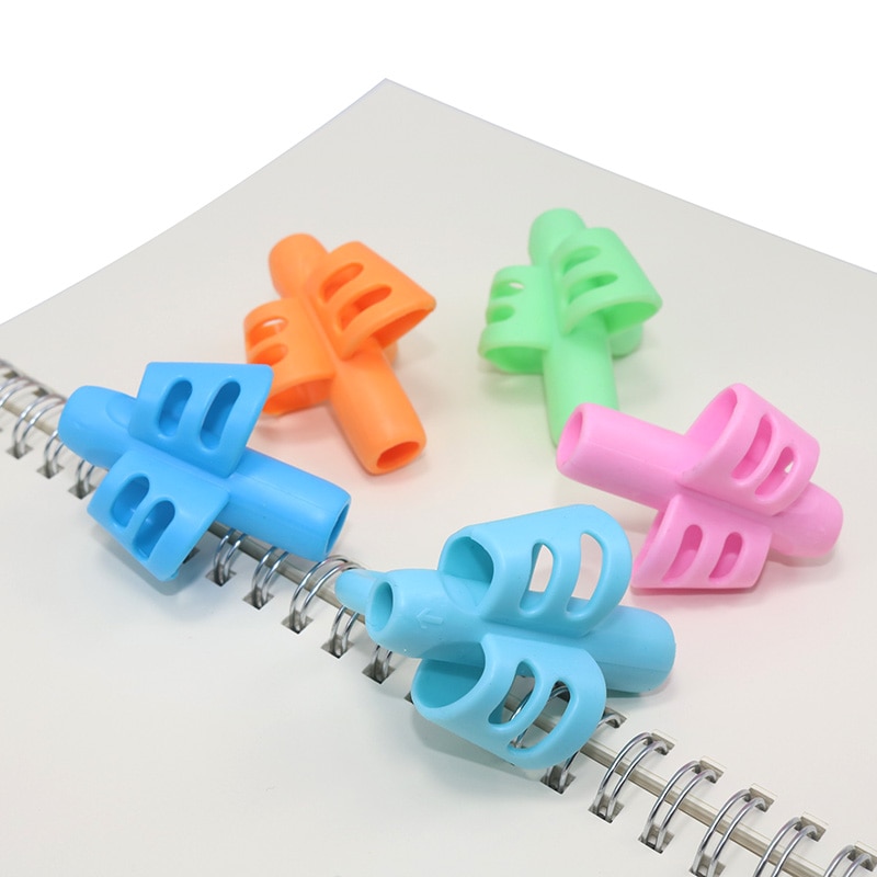 1 Pcs Student holding pen Primary school pupils two-finger holding pen School office stationery retail and wholesale