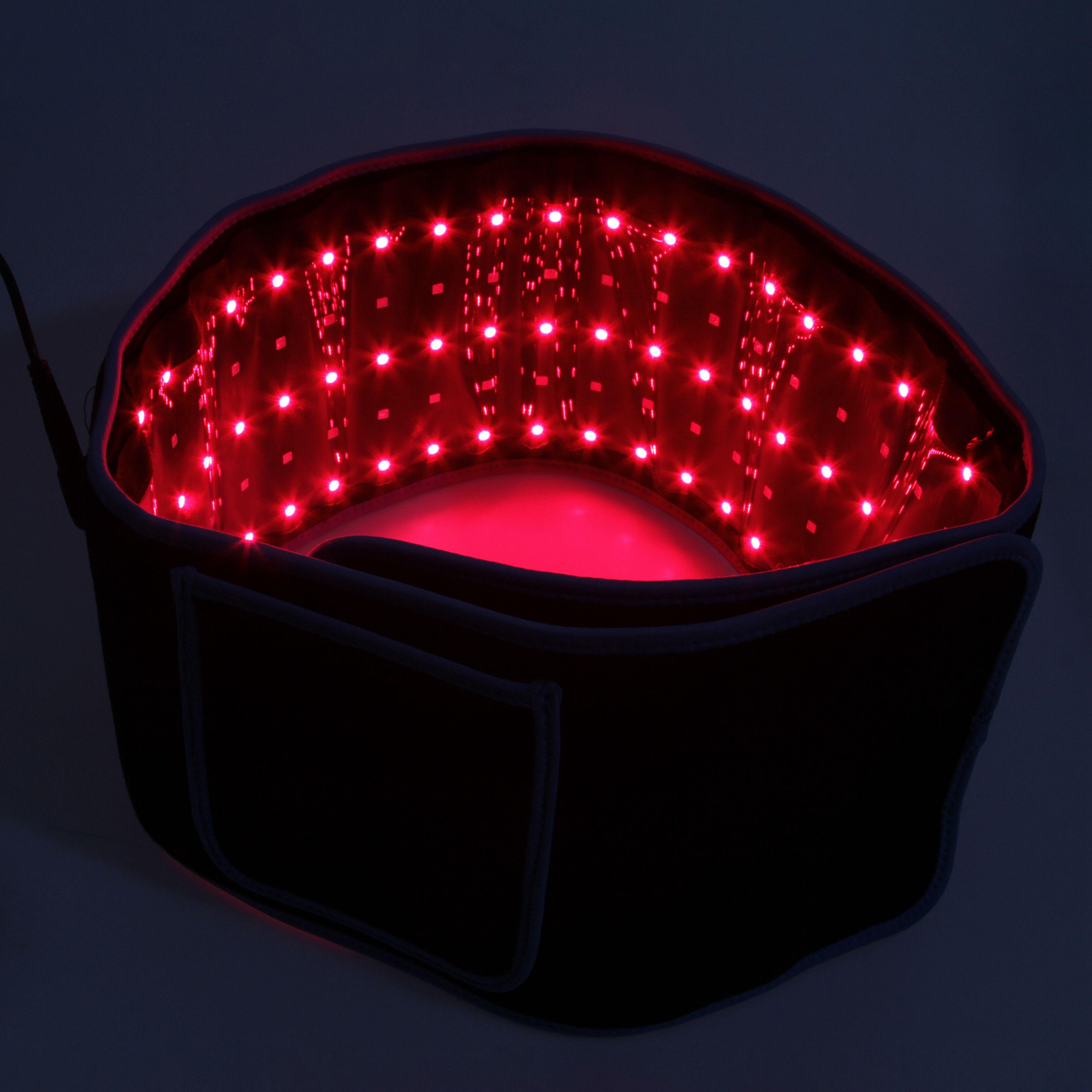 Dual wavelength far infrared lipo laser belt for pain relief and body Slimming contouring