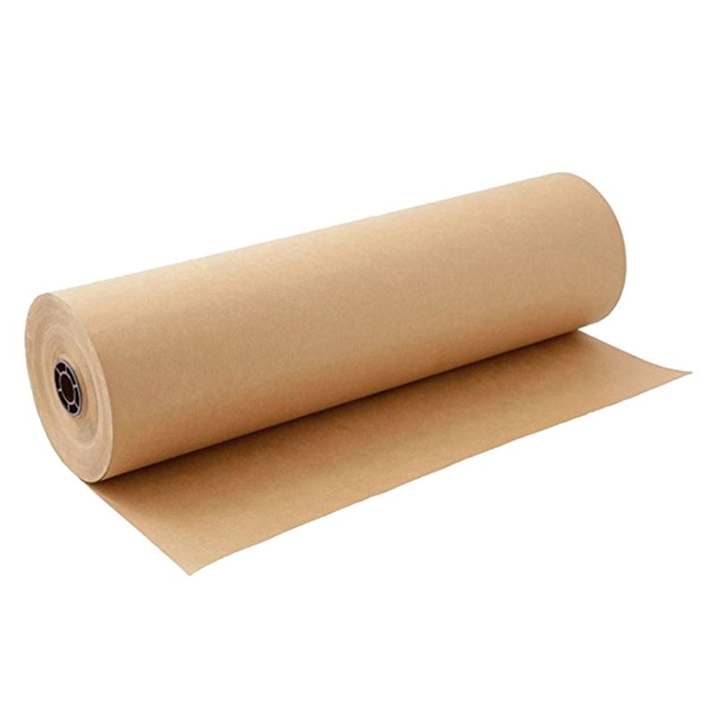 30 Meters Brown Kraft Wrapping Paper Roll for Wedding Birthday Party Gift Wrapping Parcel Packing Art Craft
