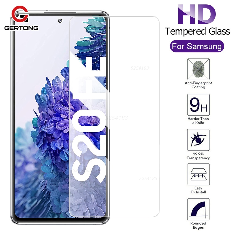 HD Tempered Glass For Samsung Galaxy S20 FE S21 Screen Protector For Samsung Galaxy S20FE S21 Protective Glass Film Protector