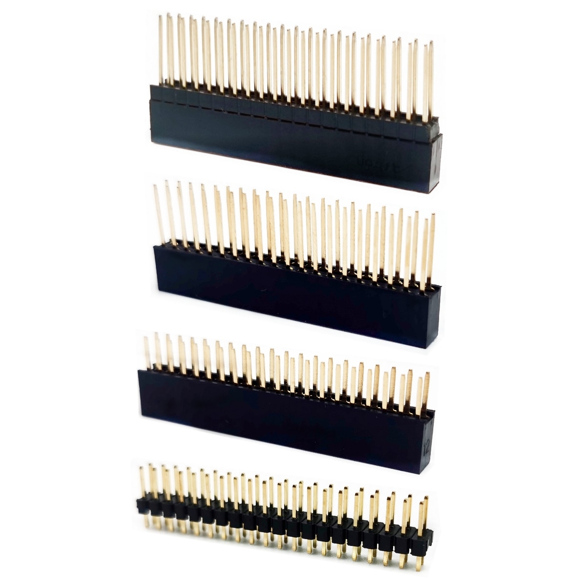 5PCS 2x20 40 Pin Stacking Female Header Kit for Raspberry Pi 4B/3B+/3B/2B/B+/A+/Zero(Zero W) Raspberry Pi GPIO Stacking