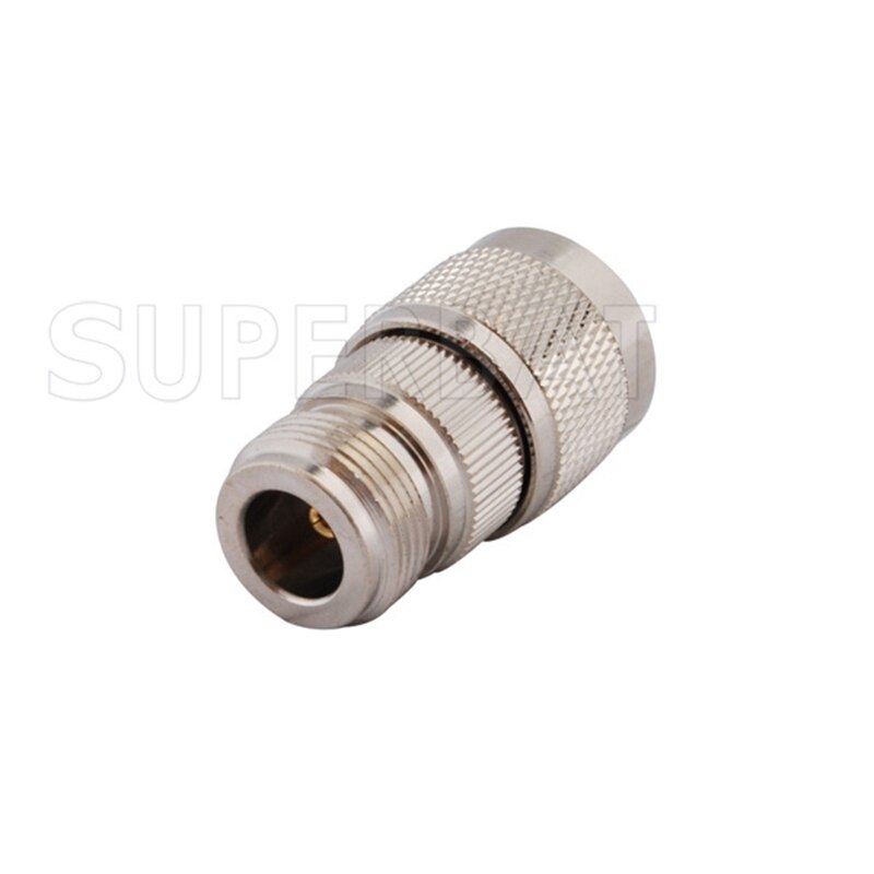 Superbat 5pcs N Adapter N Male to Female Straight RF Coaxial Connector