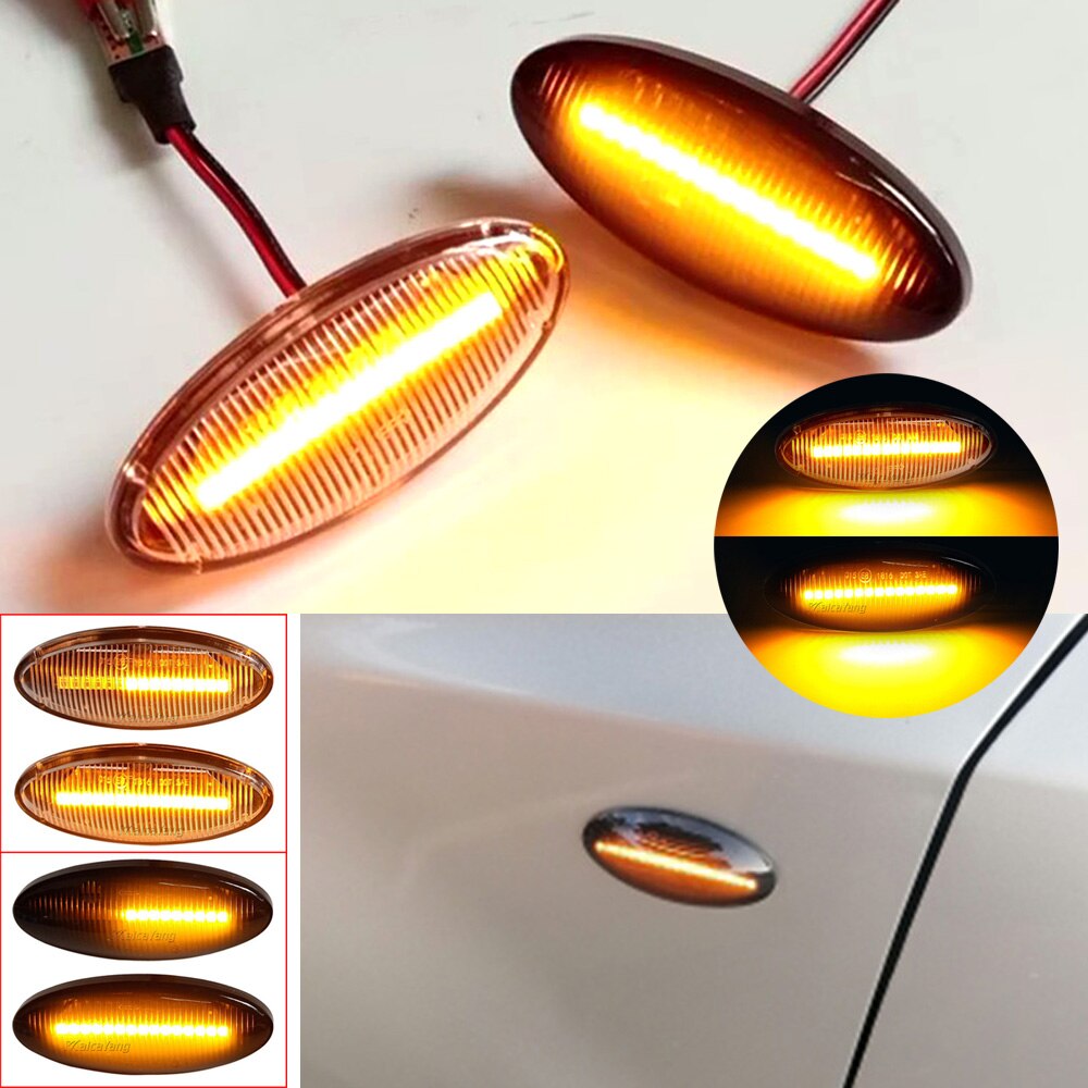 For Opel Vauxhall Vectra B MK1 1995-2003 Dynamic Turn Signal Light Side Marker Sequential Indicator Lamp 90512708