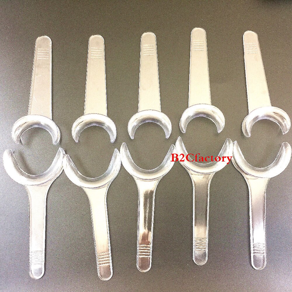 10pcs Cheek Retractor Dentist Mouth Opener Repeat Use Autoclavable Dental Teeth Whitening Lip
