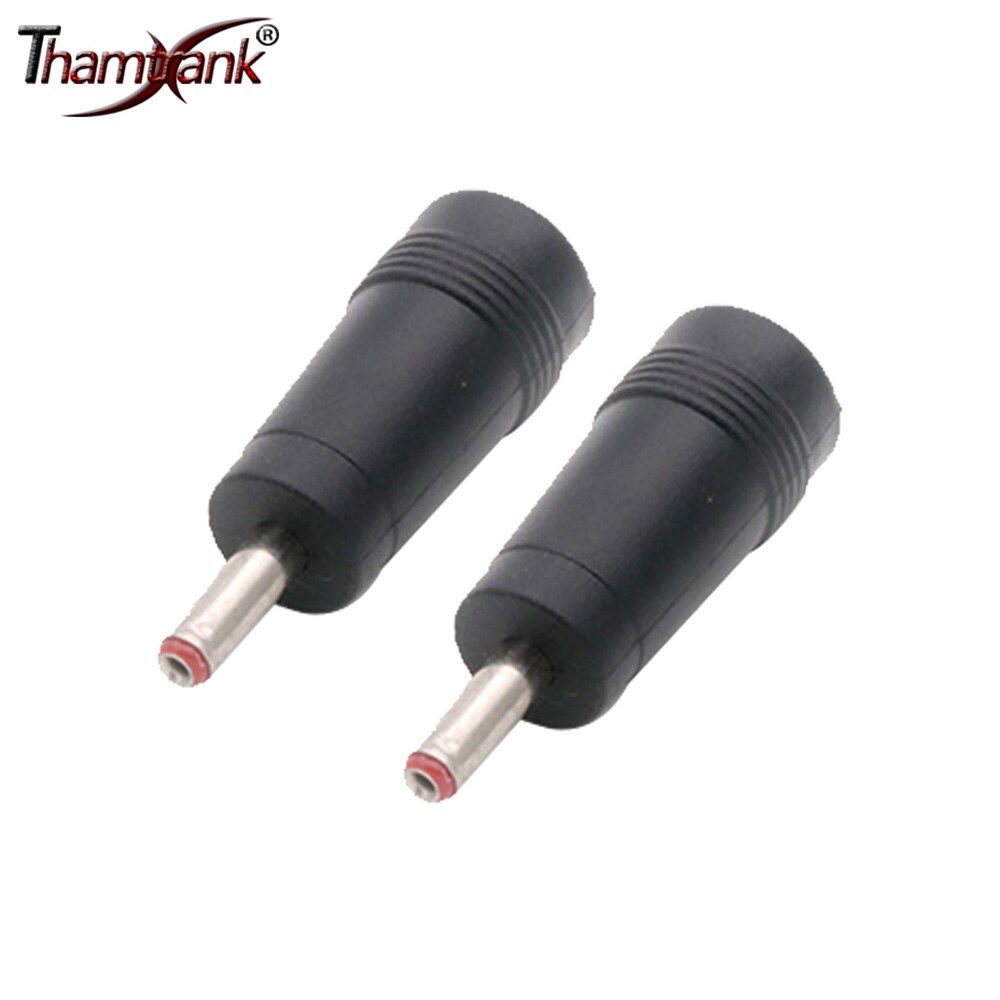 10pcs DC 35135 Male Plug DC Power Connector 3.5x1.35mm Male to DC 5.5x2.1mm Female Jack Socket Laptop Travel Charger Adapter