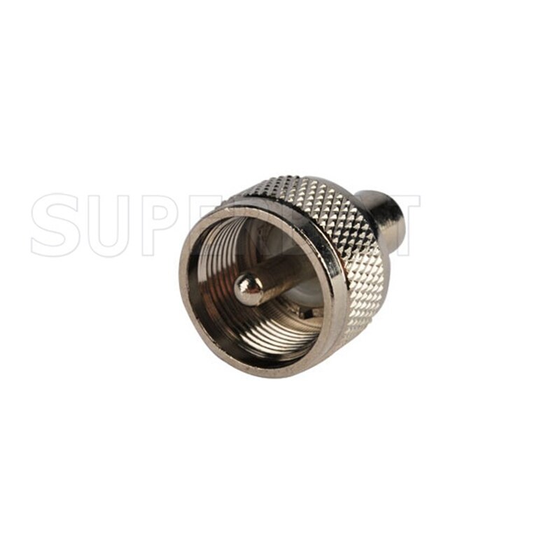 Superbat 5pcs UHF-RCA Adapter UHF Male to RCA Female Straight RF Coaxial Connector