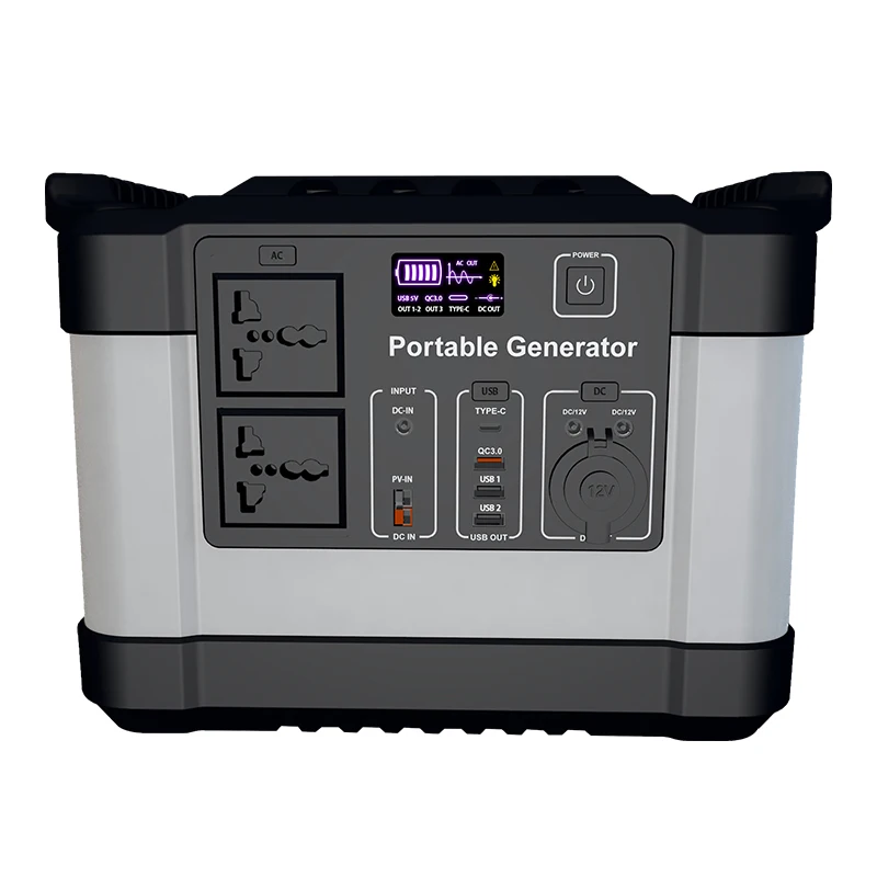 20KG 1000w Home use electricity supply Light laptop phone charger power station