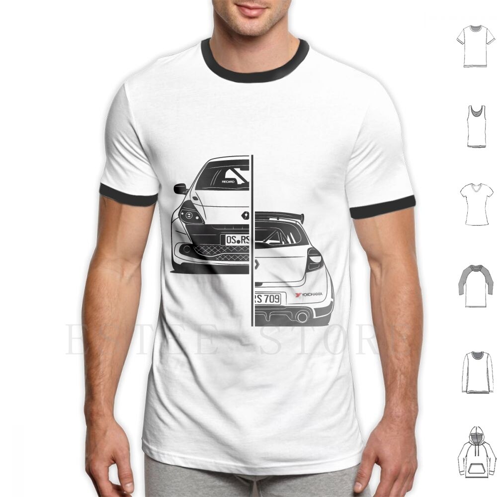 Clio Rs Custom Design T Shirt Cotton Men Diy Print