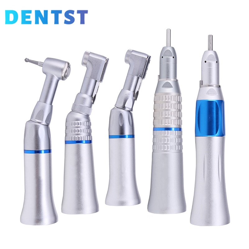 Dentistry Low Speed Handpiece Set Straight Dental burs air turbine dentist tip contraangulo dental micromotor hand piece