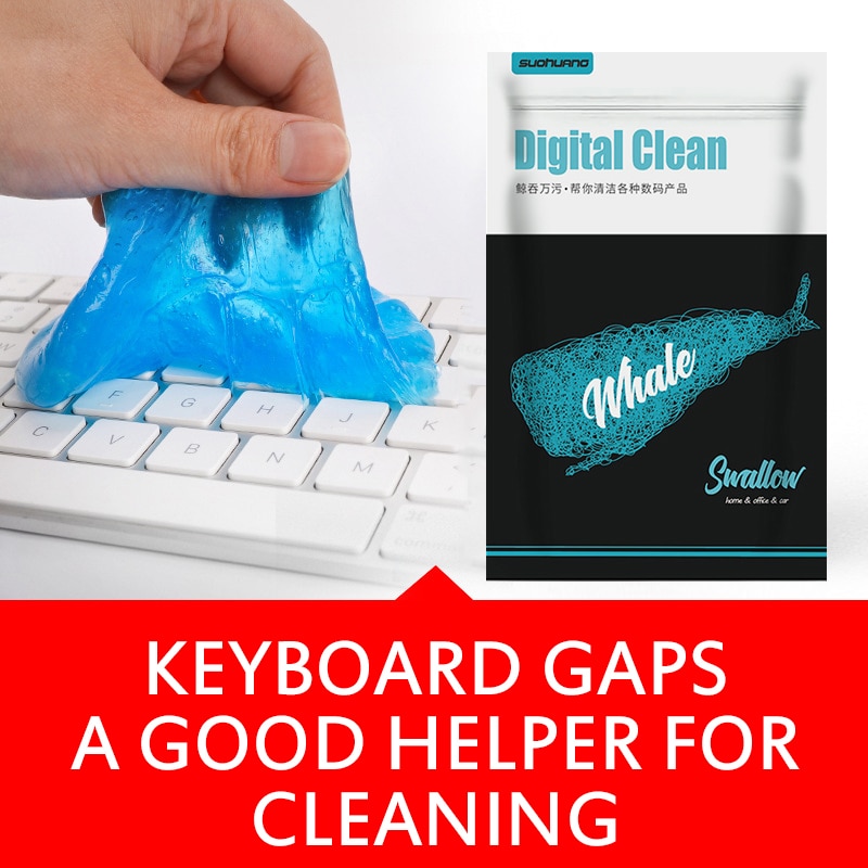 Clean Clay Keyboard Cleaner Slimes Toys Cleaning Gel Car Gel Clean Mud For Keyboard Air Conditioner Outlet Gap Car Air Vent