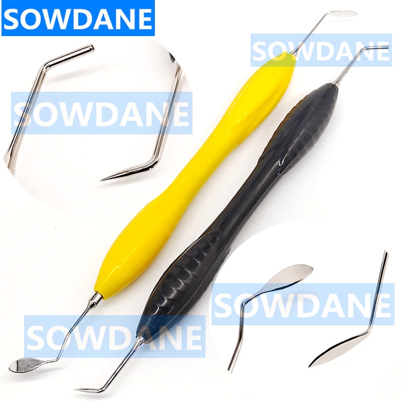 Dental Composite Resin Filling Spatula Aesthetic Restoration Set Resin Filler Too Dental Tool Restoration Spatula Instrument