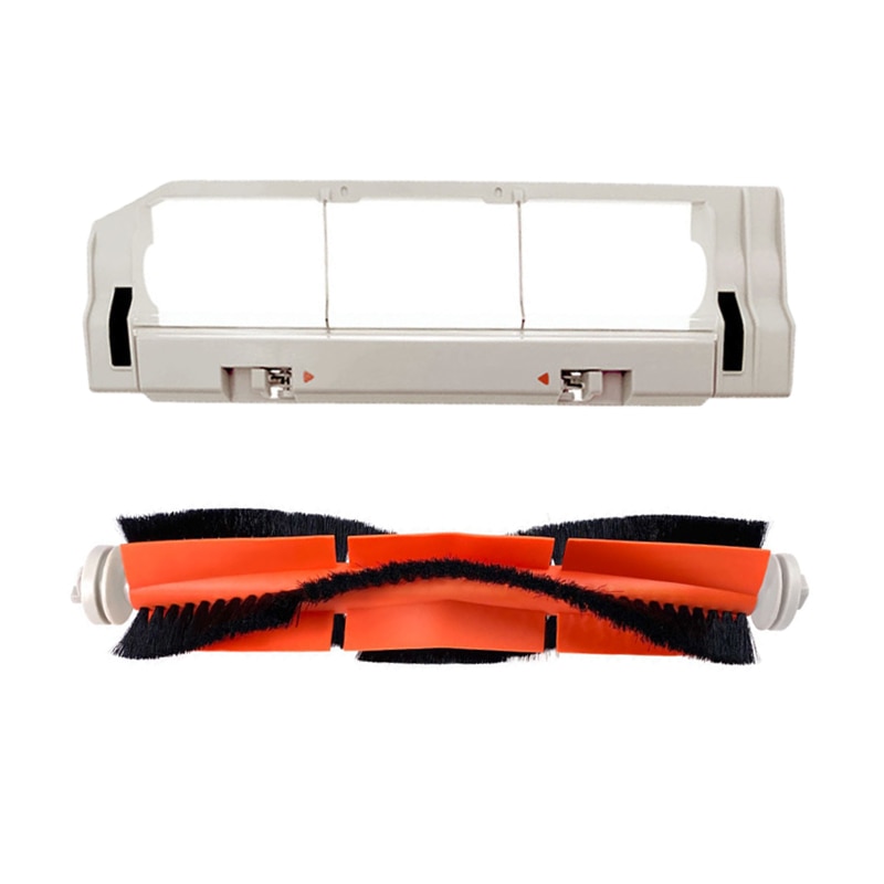Detachable Roller Main Brush Cover For Xiaomi Mi Robot SDJQR01RR Mijia 1s Roborock S50 S51 S52 S55 T6 T7 Vacuum Cleaner Parts