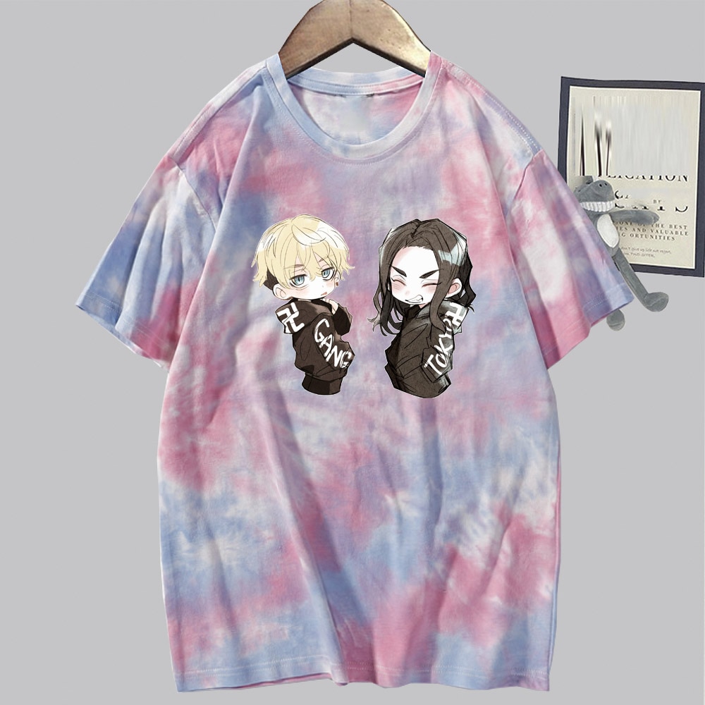 Tokyo Revengers Cute Chifuyu Printing Tshirt Men and Women Loose Top