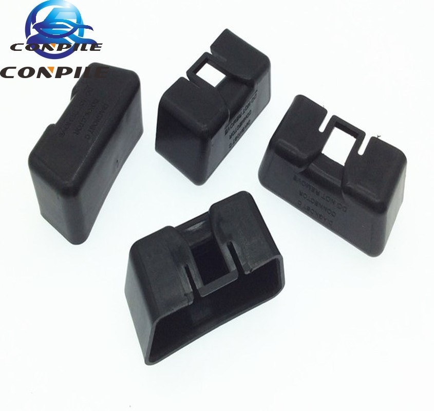 4pcs Car OBD2 interface OBDII dust cover DVR diagnosis 16pin plug clogging cap