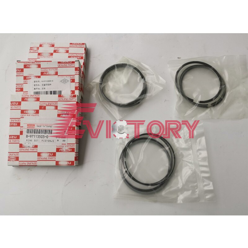 for ISUZU 3AD1 overhaul rebuild gasket cylinder kit engine bearing piston ring