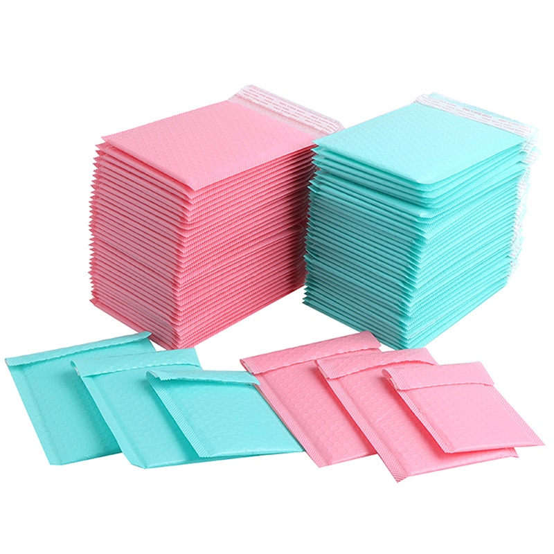 20Pcs Bubble Mail Gift Bubble Envelope Filled Shipping Mail Envelope Bubble Mailers Padded Envelopes Lined