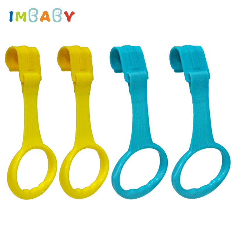 4pcs/lot Pull Ring For Playpen Baby Crib Solid Color Hooks Infant General Use Hooks Help Toddler Stand Kid Playpen Accessories