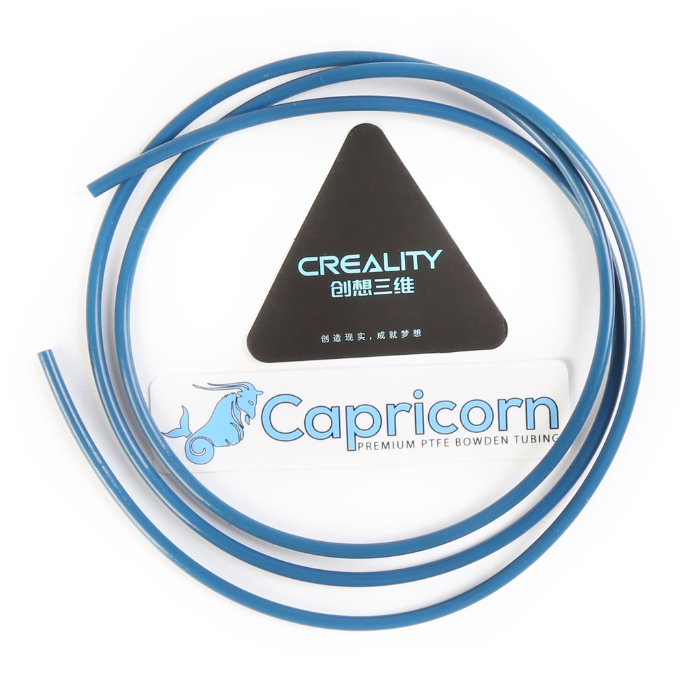 CREALITY 3D Capricorn Bowden PTFE Tubing 1.75MM Filament Pneumatic Fittings Tube Cutter Optional for Ender 3 V2/Ender 3 Printer
