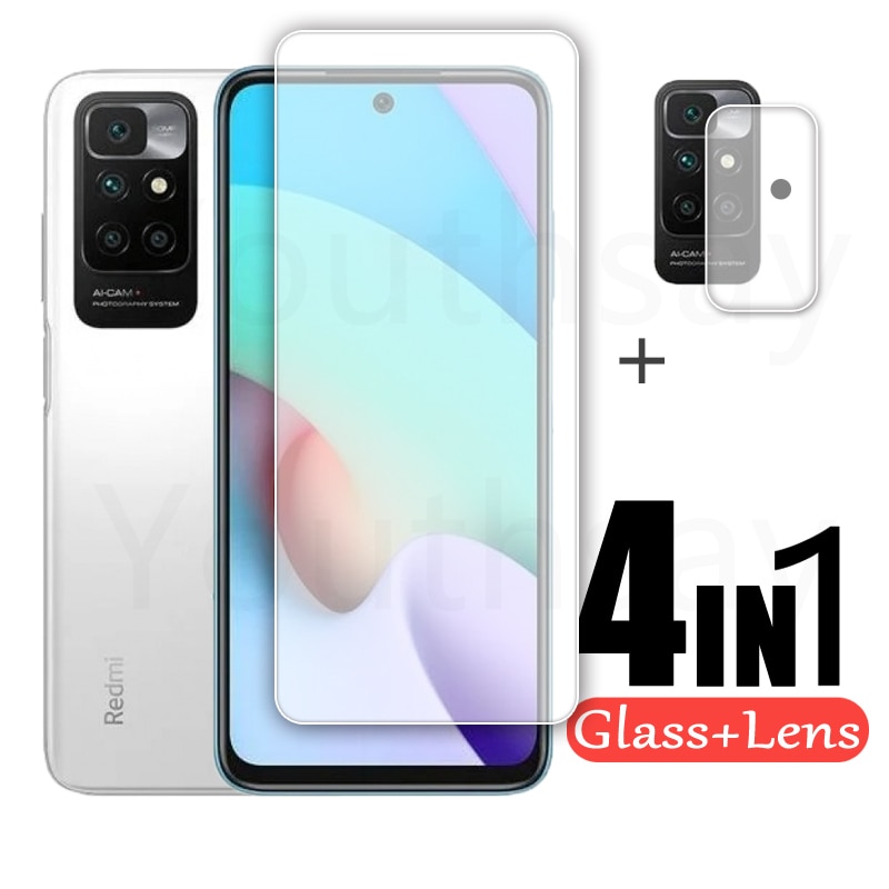 For Xiaomi Redmi 10 Glass Protective Transparent Glass For Xiaomi Redmi 10 Camera Lens Screen Flim Glass For Xiaomi 11T 11T Pro