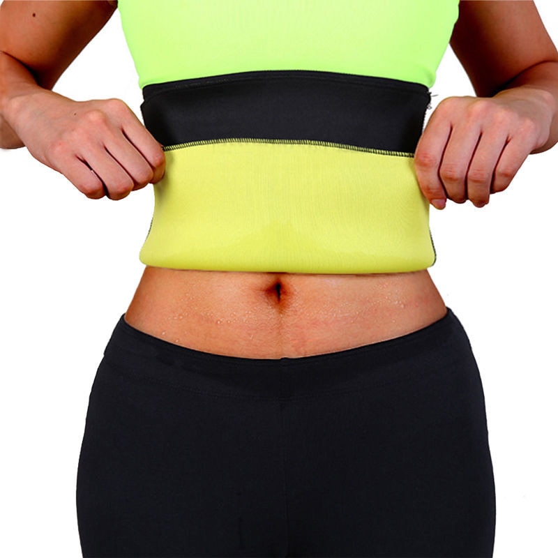 Slimming Sauna Belt for Weight Loss & Fat Burning Sweat Band Body Shaper for Men Women Waist Trainer Fitness Modeling Shapew