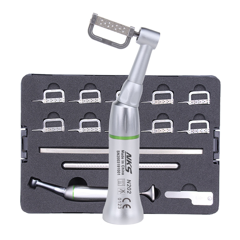 Orthodontic Tools 4:1 Dental Low Speed Handpiece Interproximal Strips Reciprocating Contra Angle Handpiece With IPR System