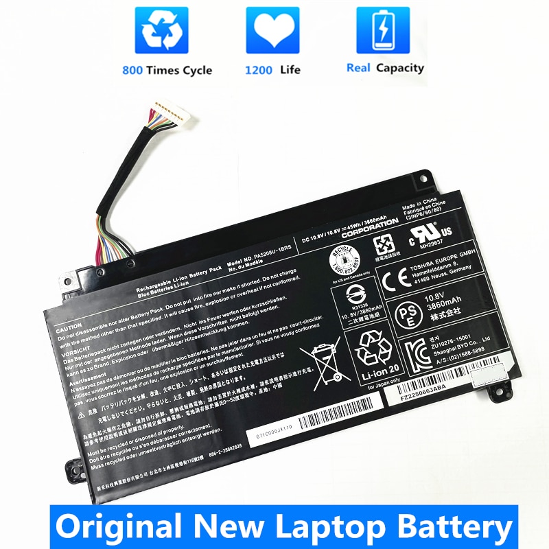 CSMHY PA5208U-1BRS PA5208U Battery For Toshiba Chromebook CB30 CB35 CB35-B3340 CB35-B3330 for Satellite E45W P55W L55W-C L55