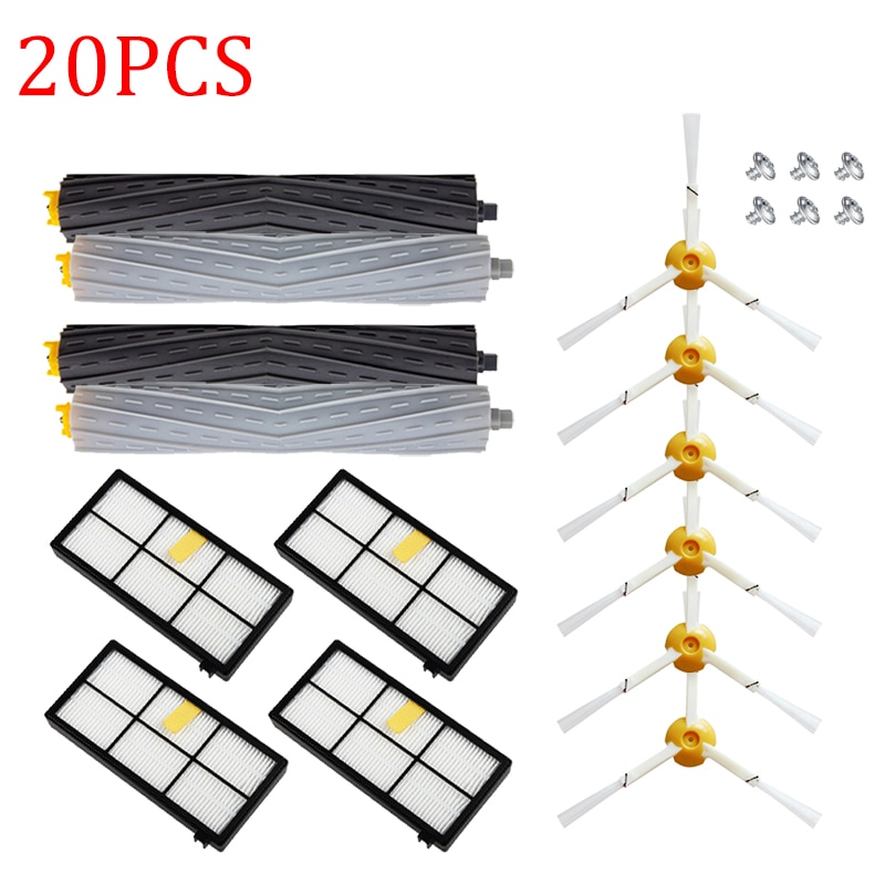 For iRobot Roomba 800 900 Series HEPA Filter Main Brushes kit 860 870 880 890 960 980 990 Robot Vacuum Cleaner Parts Accessories