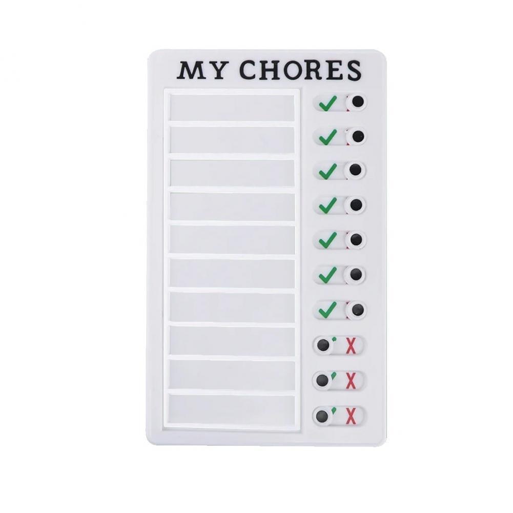 Long Lasting Convenient Wear-resistant Paper Memo Chacklist Board Portable Memo Board Lightweight for Student