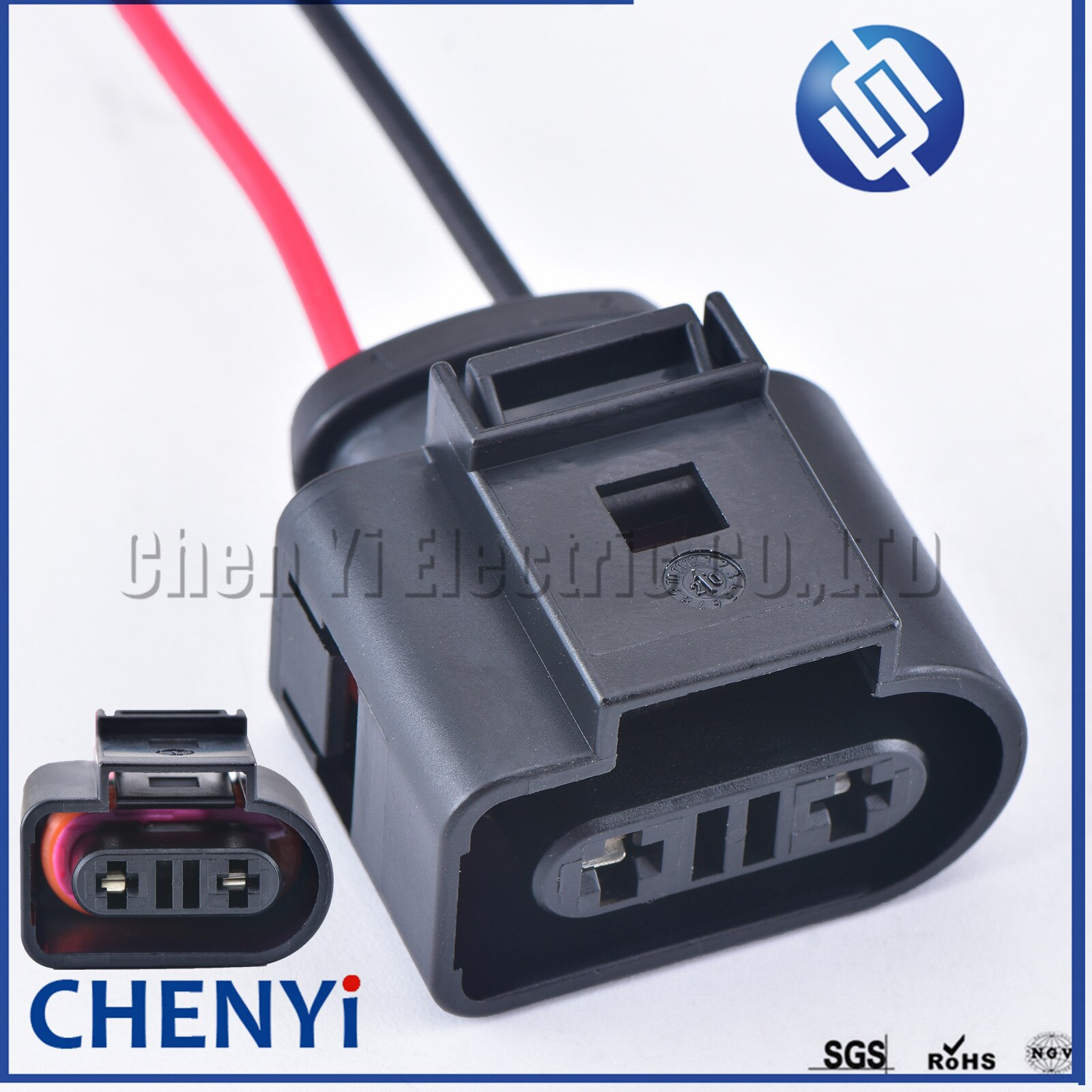 2 Pin Coolant Temperature Sensor Plug Connector 1K0973202 Wire Cable Pigtail For Golf Jetta Passat A3 A4 A6 A8 1K0 973 202