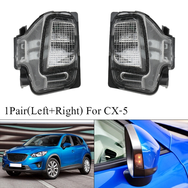 Car LED Rearview Mirror Turn Signal Light Indicator for Mazda CX-5 CX5 2013-2015