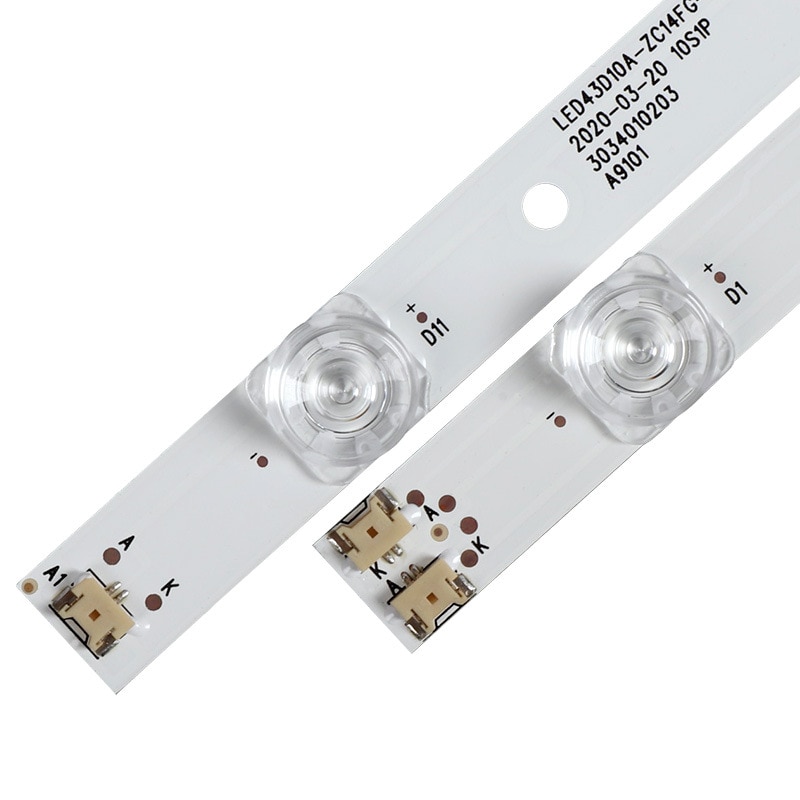 Suitable for Lenovo 43E5 LCD TV light strip LED43D10-03 (A) 10S1P 30343010201 backlight