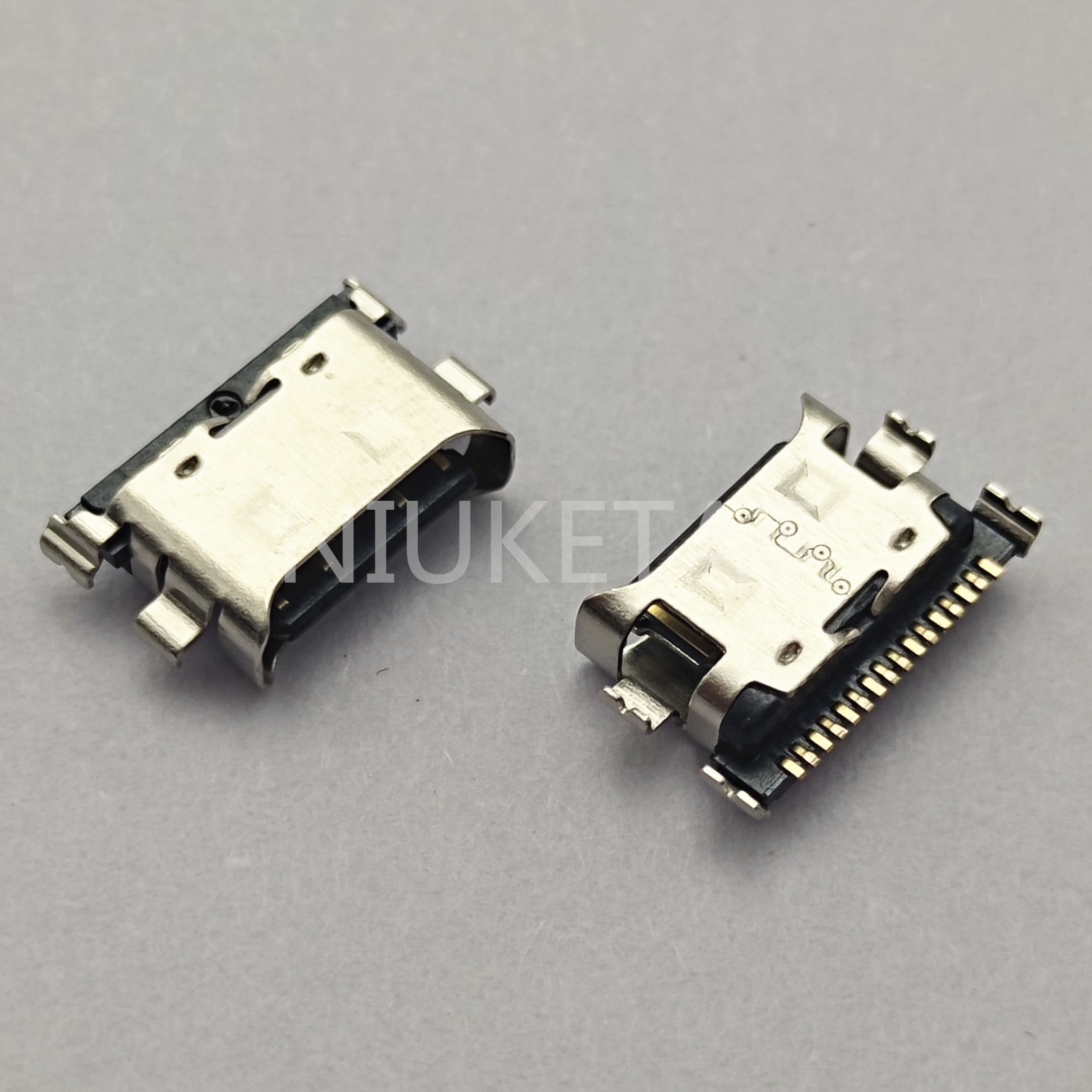 10pcs Micro USB 16pin mini type C Connector Mobile Charging port For Samsung Galaxy A30 A305F A50 A505F A70 A20 A40 Repair