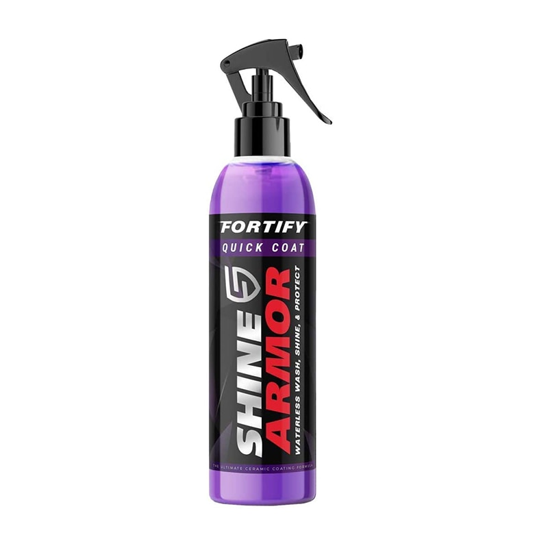 Fortify Quick Coat Ceramic Coating Car Wax Polish Spray Waterless Car Wash&Wax Hydrophobic Top Coat Polish