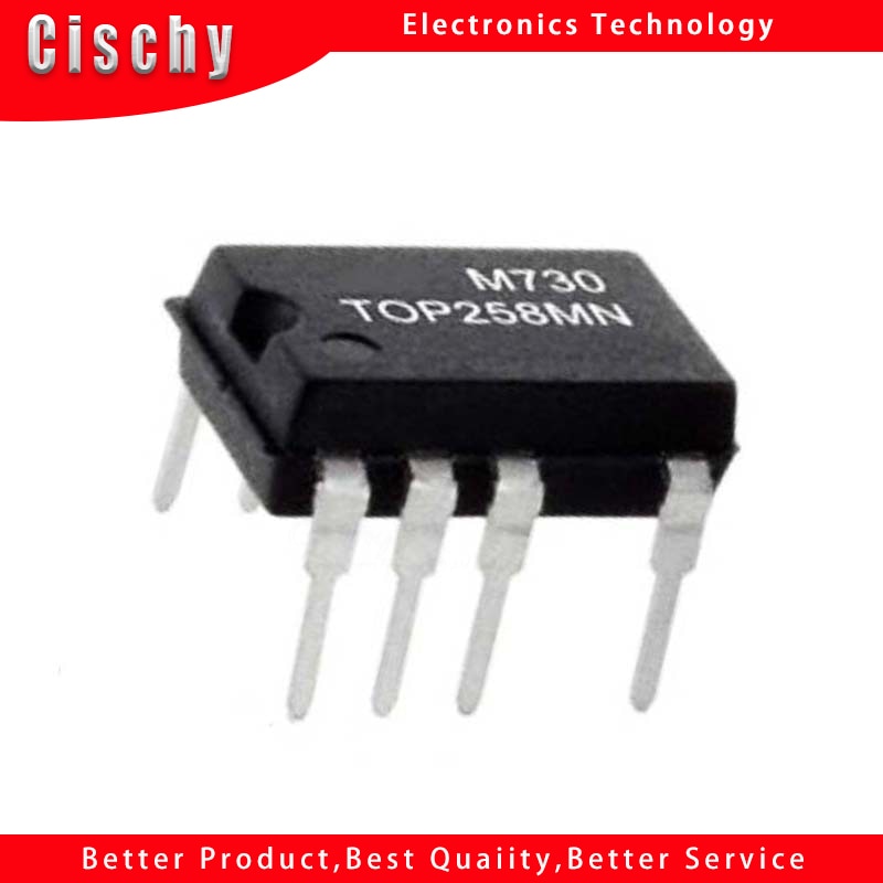 2pcs/lot TOP258MN = TOP258MG TOP258 DIP-9 In stock