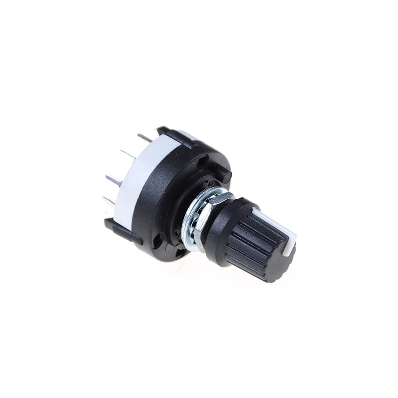 1 Pcs 3P4T 3 Pole 4 Position Single Wafer Band Selector Rotary Switch