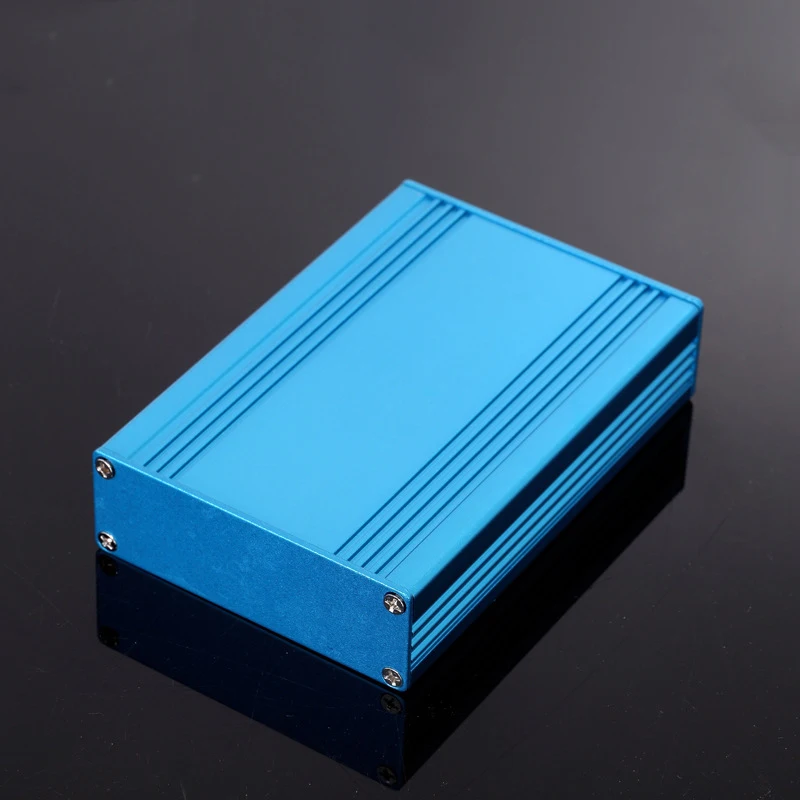 Aluminium case electronics housing project box diy PC case Electronic safe junction box Enclosure for amplifier 90*82.8*28.8mm