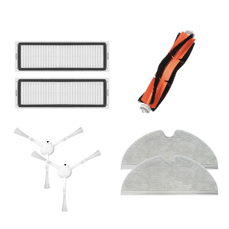 Model : For Dreame F9 Robotic Vacuum Cleaner Sweeper, Main Side Brush Filter Rag Wheel Parts Kits DreameF9 Dream F 9
