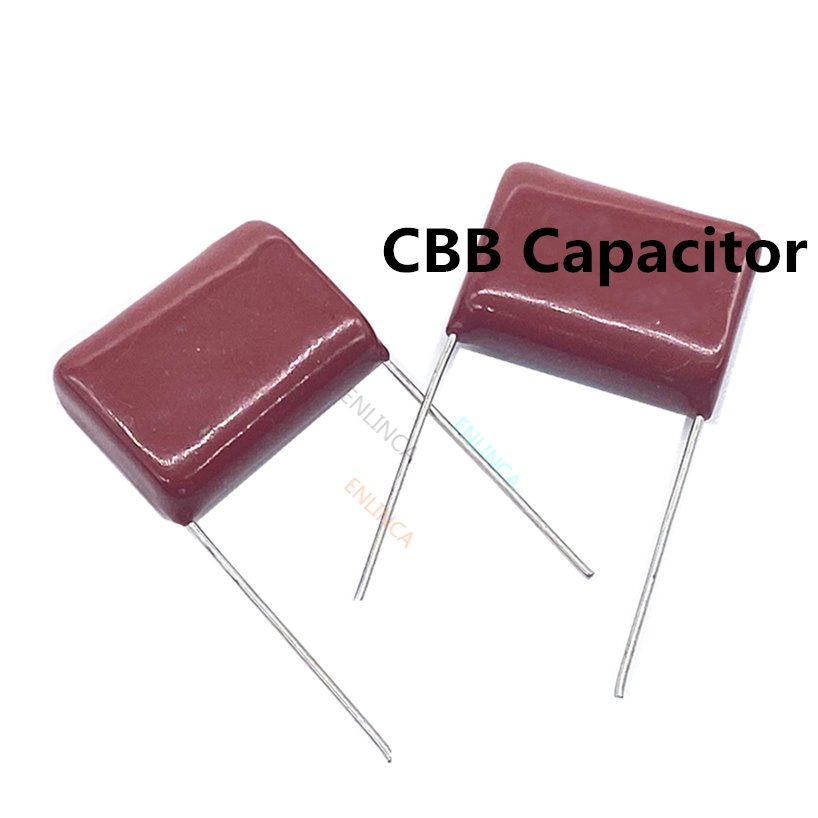 10pcs/lot 1uF 450V 105J Original CBB Polypropylene film capacitor pitch 15mm 105 1uF 450V