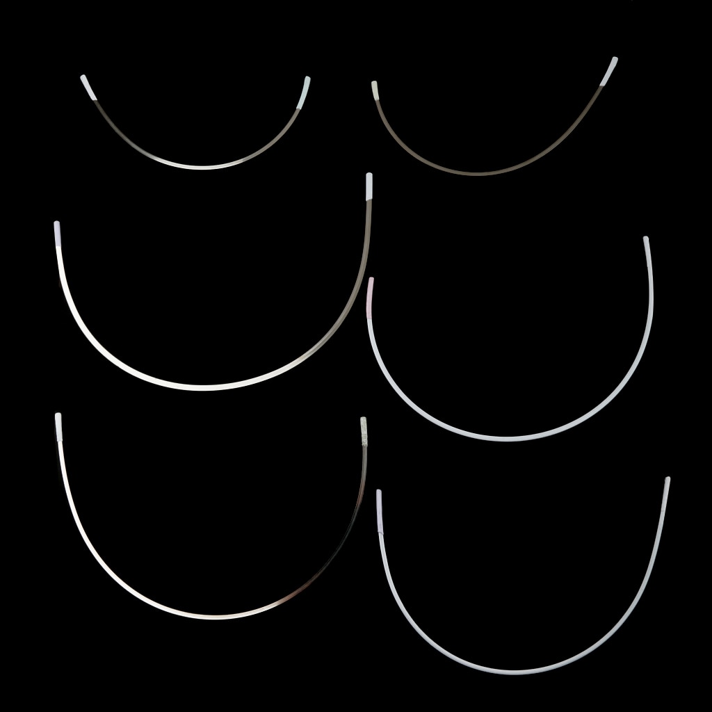6 Pairs/lot Bra Underwire Replacement Stainless Steel Handmade Bra DIY Accessory