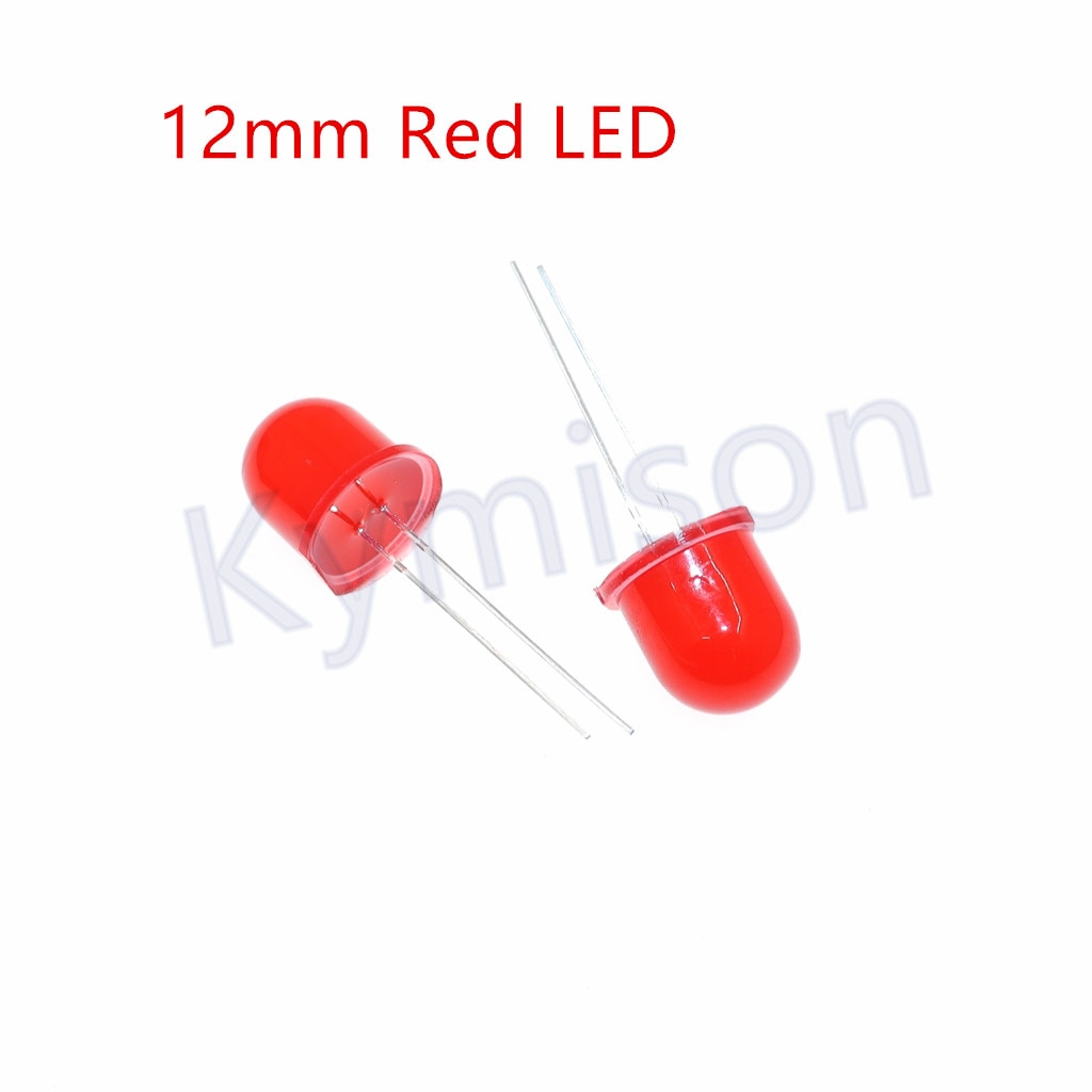 250pcs 12mm LED Diode F12 Assorted Kit Red LED DIY Light Emitting Diode