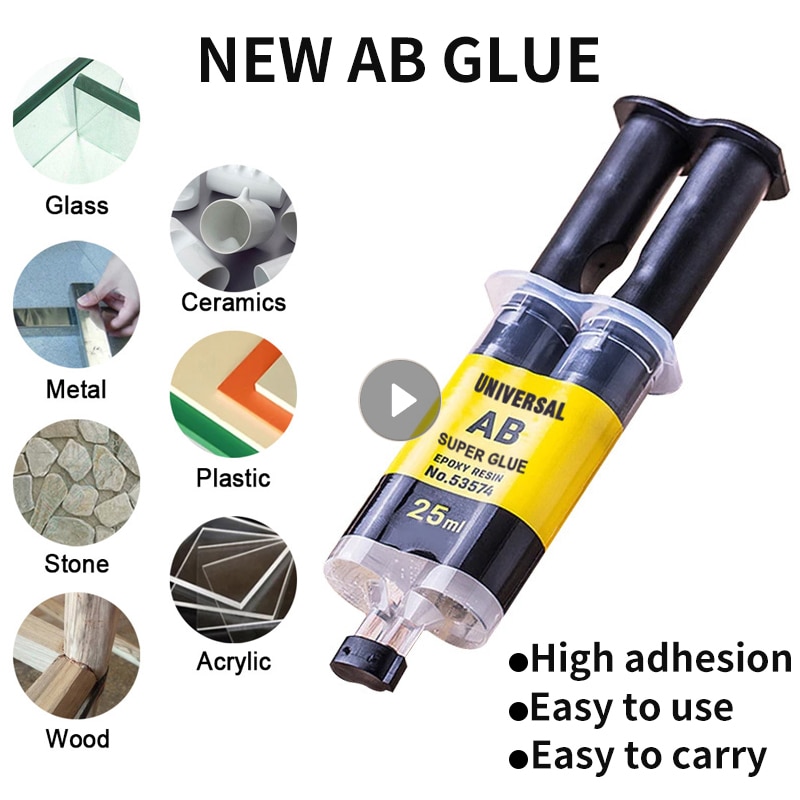 Super Liquid Epoxies AB Glue Strong Quick-drying Glue Adhesive Epoxy Universal Long-lasting Epoxy Resin High Strength Adhesive