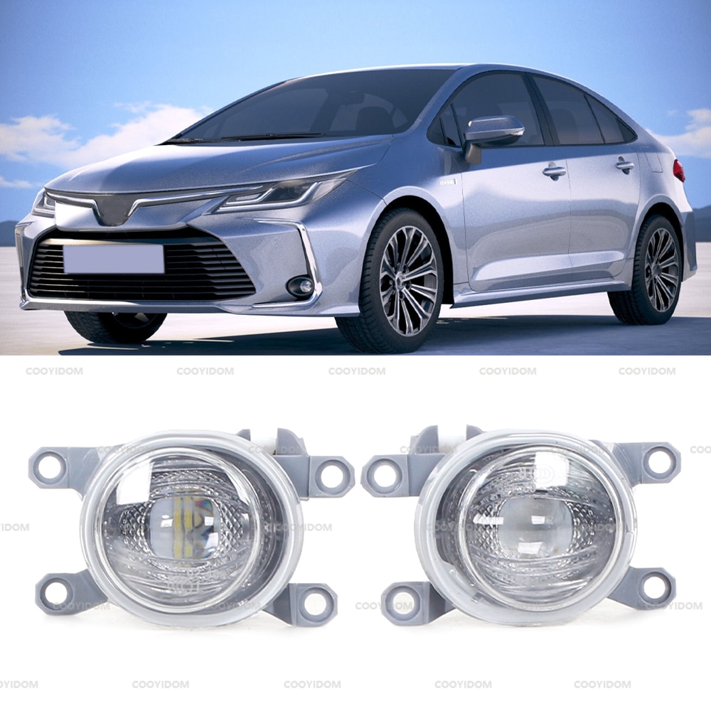 Car Front Bumper LED Fog Light Fog Lamp For Toyota Corolla 2019 2020 2021 Levin 2019-2020 81220-02100 81210-02200