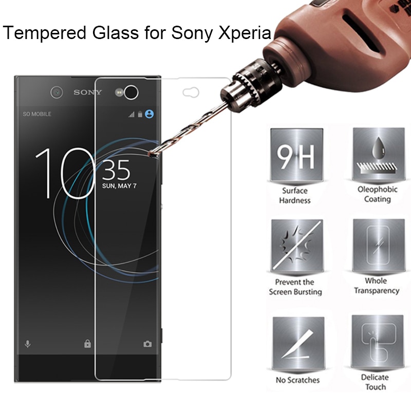 Tempered Glass for Sony Xperia L3 L4 L2 L1 L Screen Protector for Sony Xperia Z3 Compact Z4 Z5 Compact Protective Glass
