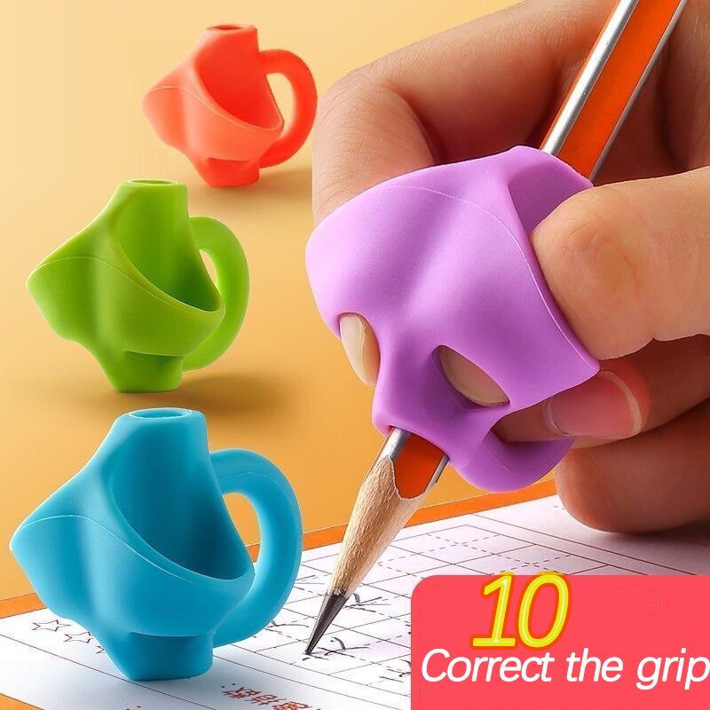 Corrected 20 Pen Holders, Pen Holder Gifts for Teachers, Learning Stationery Children's Tongue Tip